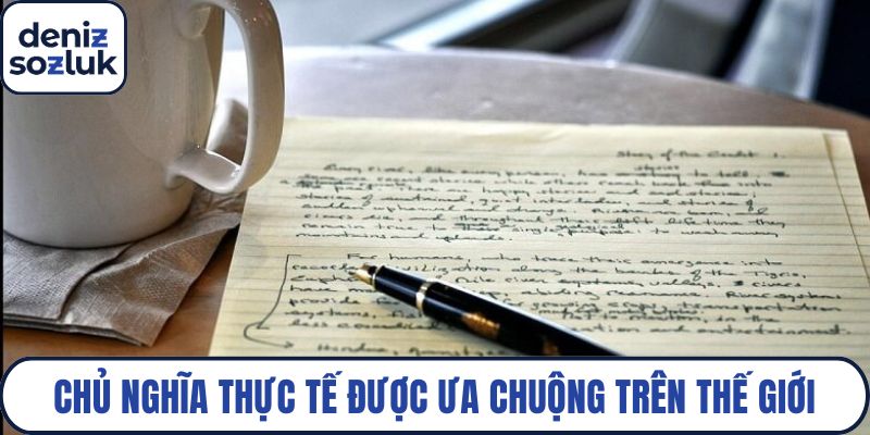 Chủ nghĩa thực tế được ưa chuộng trong văn học thế giới
