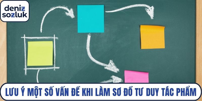 Lưu ý một số vấn đề khi làm sơ đồ tư duy tác phẩm