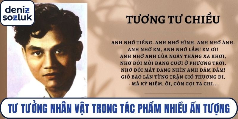 Tư tưởng nhân vật trong tác phẩm có nhiều ấn tượng