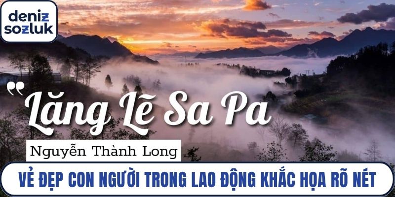 Vẻ đẹp con người trong lao động được khắc họa rõ nét