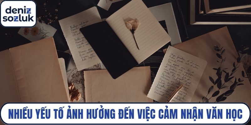 Nhiều yếu tố ảnh hưởng đến việc cảm nhận văn học